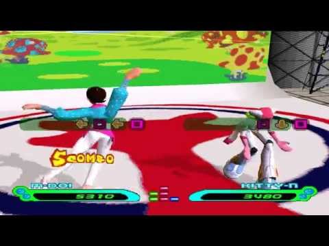 Bust A Groove 2 [JP] - Michael Doi vs. Kitty-N (Kitty-N stage) Dark