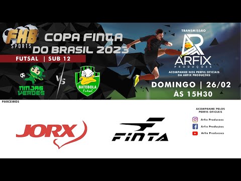 NINJAS VERDES x BATEBOLA - FUTSAL SUB 12