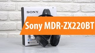 Video thumbnail for Распаковка Sony MDR-ZX220BT / Unboxing Sony MDR-ZX220BT by DNS