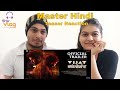 Vijay the Master - Official Trailer | Anirudh Ravichander | Vijay | Malavika reaciton