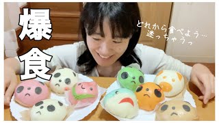 【爆食】パンダまんセットを購入して1人で食べてみた