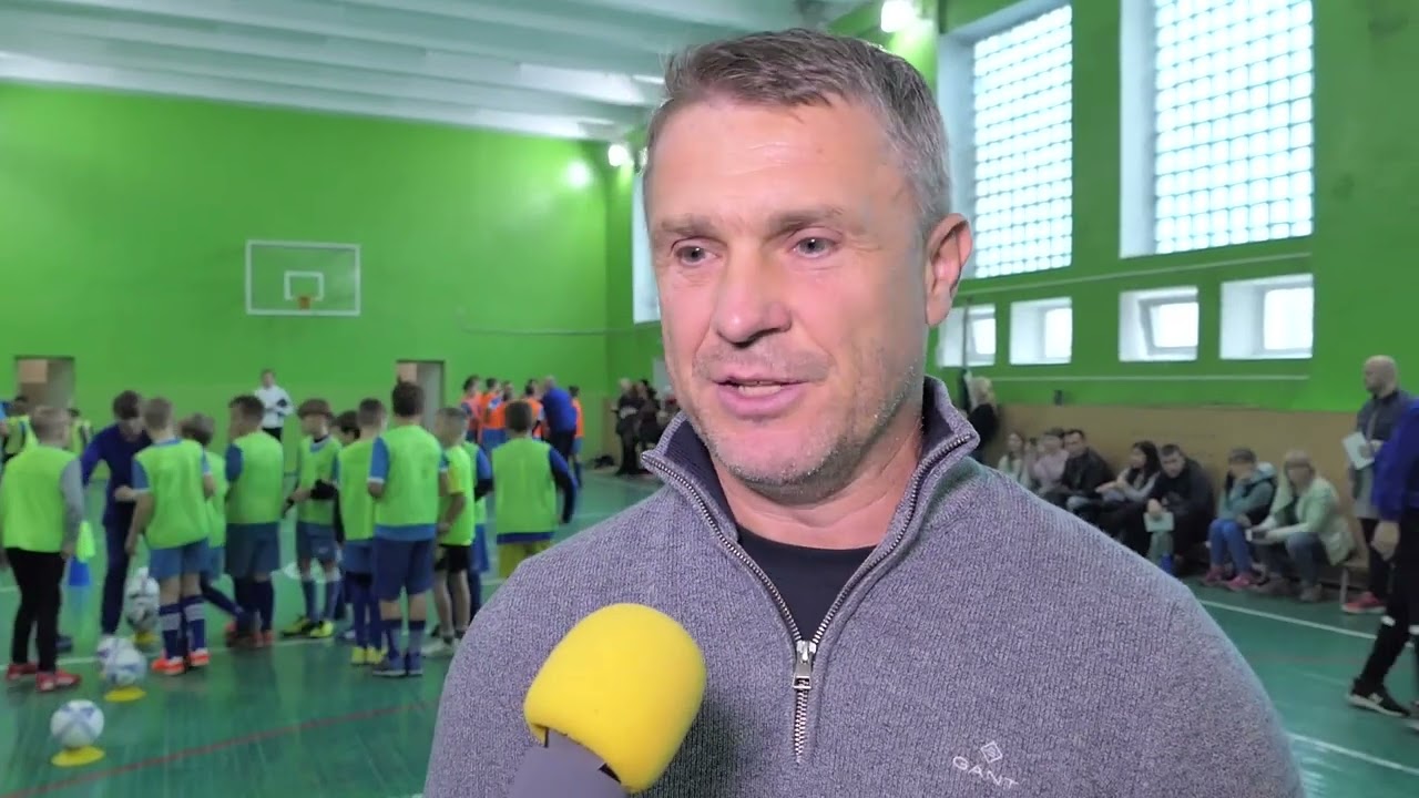 Сергій Ребров провів майстер-клас для дітей загиблих воїнів на Київщині