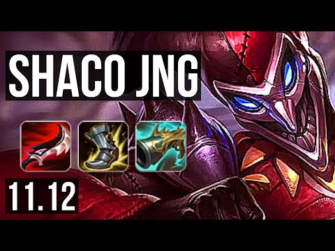 SHACO vs AMUMU (JUNGLE) | 17/1/4, Legendary, 67% winrate | KR Diamond | v11.12