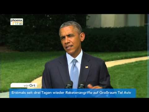 MH17-Tragödie - Barack Obama zur Absturz der Malaysia Airlines am 21.07.2014