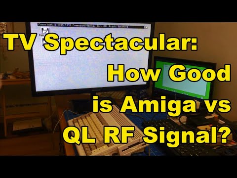 RF Madness: Comparing Amiga and QL TV Signal
