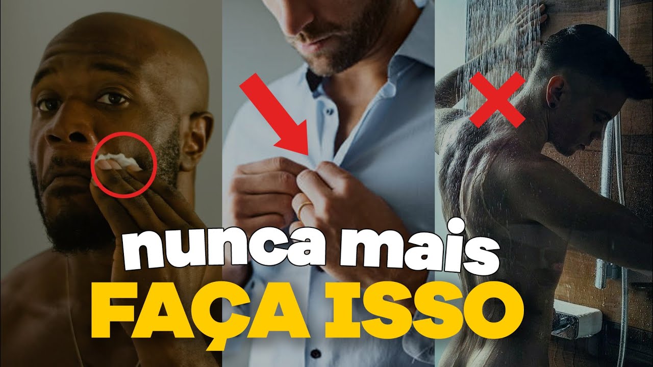 essas 7 COISAS estão TE DEIXANDO MAIS FEIO | glow up masculino 2024