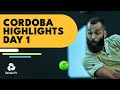 Paire Clashes with Munar; Martinez Battles Monteiro | Cordoba Open 2022 Day 1 Highlights