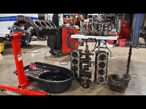 Complete AMC 304 V8 Teardown! Disgusting mess found! But, could be good? From Lucore Automotive