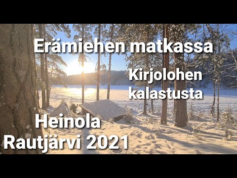 Kirjolohi pilkillä 2021 | SnowFox Heat+ 2-osainen lämpöasu|jahtikaveri joutu huoltoon! |Rautjärvi
