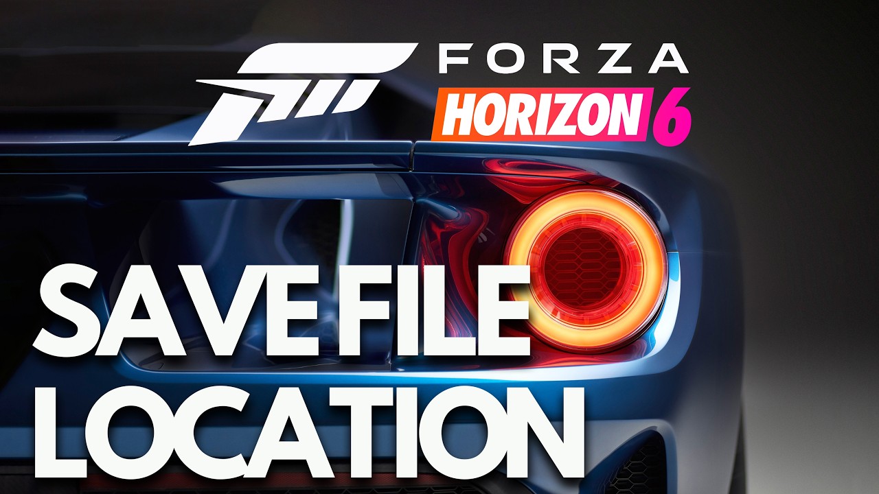 Forza Horizon 6: Where Is The Save Game Files & Config Files Located On PC Tutorial