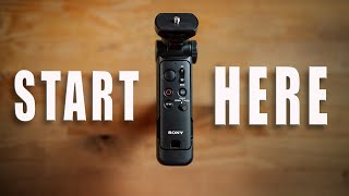 Sony GP-VPT3 Shooting Grip Tutorial - How-To Pair and Use