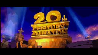 20th Century Studios / 20th Century Animation Logo but it was recorded on an shitty android phone
