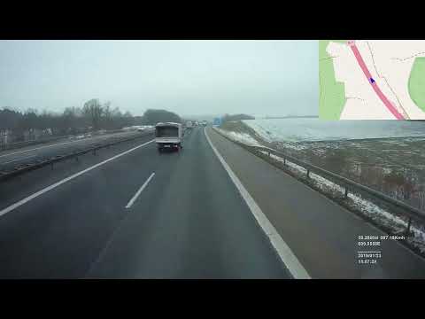 Germany. Motorway A7, Schweinfurt — Kassel-south, 2019, 4x