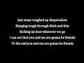 Blake Shelton "Friends" (Official Lyric Video)