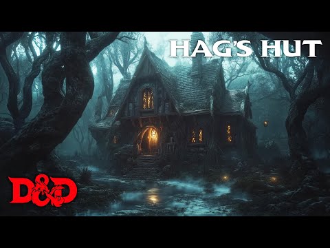 Hag’s Cursed Hut: 1-Hour Scary D&D Ambience & TTRPG Music (Dark Fantasy Soundtrack)