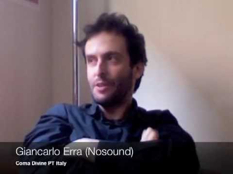 Intervista a Giancarlo Erra (NoSound) - Maggio 2013