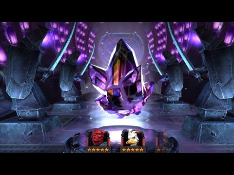 5 STAR UNIFIED CRYSTAL OPENING! RIGGED FREE CRYSTAL! (MCOC)