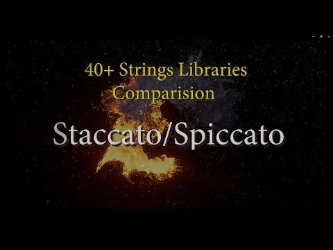 40+ STACCATO/SPICCATO Strings Sample Libraries Compared | Biggest VST Spiccato Showcase on YouTube