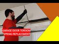 HOW TO CHANGE A GARAGE DOOR SPRING (torsion)