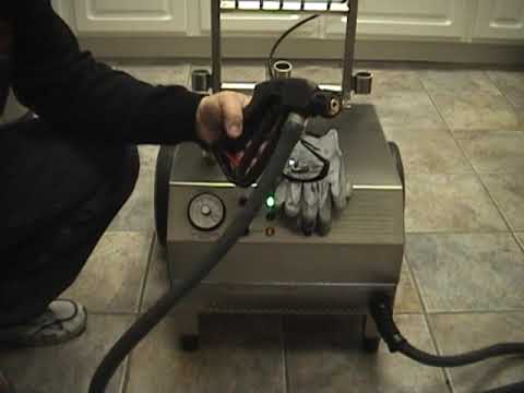 THERMA-STEEM Model 400 Industrial Dry Vapor Steam Cleaner Features