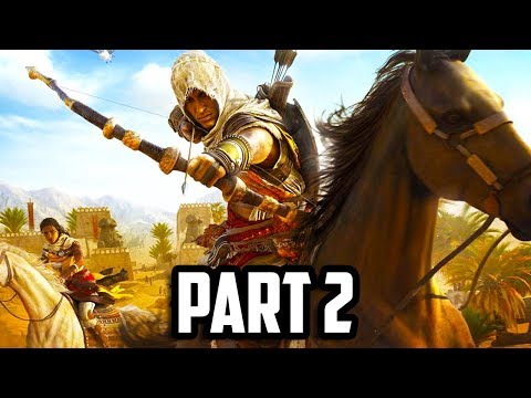 Assassin’s Creed Origins Walkthrough Part 2 - XBOX ONE X - BRAND NEW GAMEPLAY WALKTHROUGH
