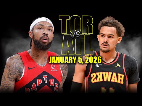 Toronto Raptors vs Atlanta Hawks Full Game Highlights – January 5, 2026 | NBA Season