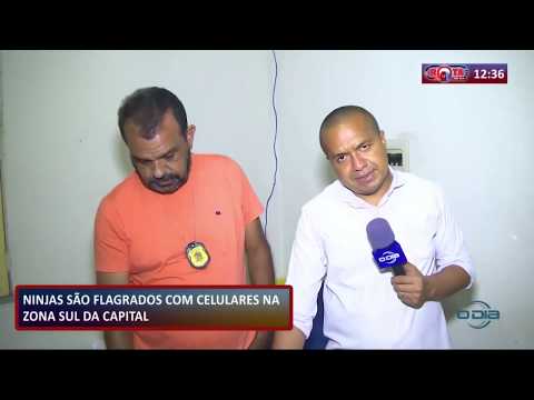 ROTA DO DIA 26 09  Suspeitos flagrados com celulares na zona sul da capital