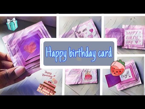 DIY happy birthday card!!!!#birthdaycard @SohaniArtGallery