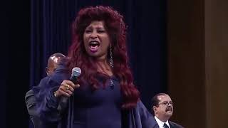 Chaka Khan &quot;Goin Up Yonder&quot; At Aretha Franklin&#39;s Funeral Celebration Service!
