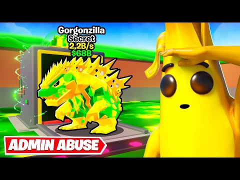 🔴 Fusion de 25 MEGA MACHINE durant l'Admin Abuse Steal A Brainrot