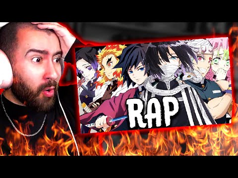 REACTION - HASHIRA RAP CYPHER | RUSTAGE ft. Shwabadi, Cam Steady, HalaCG & More [DEMON SLAYER]