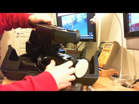 Vintage video cameras: Sony HVC-3000S, 4000S and Grundig Super color FAC 1900 FR