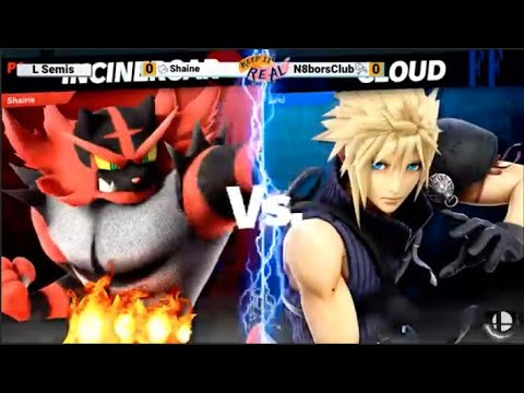 Keep It REAL: Unranked Losers Semis - Solar | Shaine (Incineroar) vs EVC | N8borsclub (Cloud, Roy)