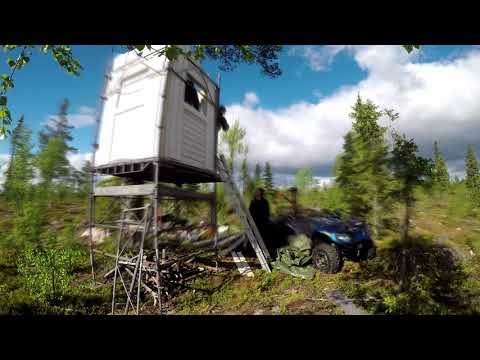 Building THE highseat / jakttorn - Sweden