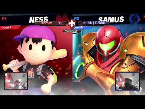 Ultimate @ TRG 27 - Tanman (Ness) vs AK | Default (Samus) [Winner's Quarter-Finals]