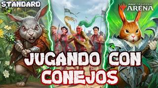 El mazo de los BRONCES que arrasa en MÍTICO. Selesnya Rabbits