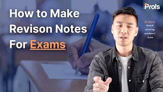 How to Make Revision Notes For Exams