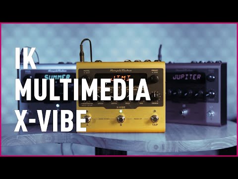 IK Multimedia X-Vibe pédale d'effet avec interface audio Impression | Bax Music FR