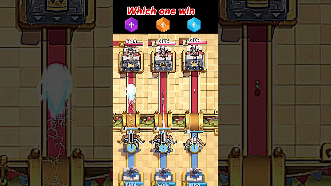Which one win 🥇 #clashroyale #shorts #nobatidao