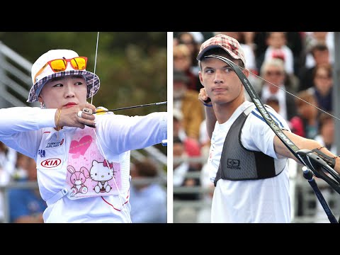 Korea v France – recurve mixed team gold | Paris 2013 Archery World Cup Final