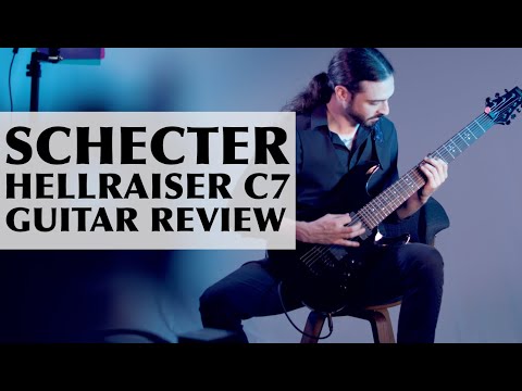 Schecter Hellraiser C7 Guitar Gear Review and Demo