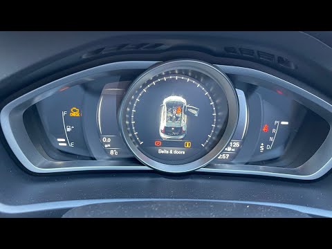 Volvo V40 Service Reset Maintenance Due Warning Message Reset