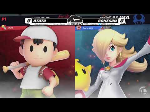 Quarantainment 22 Winners Finals - ATATA (Ness) Vs. Bonesaw (Rosalina) Smash Ultimate - SSBU
