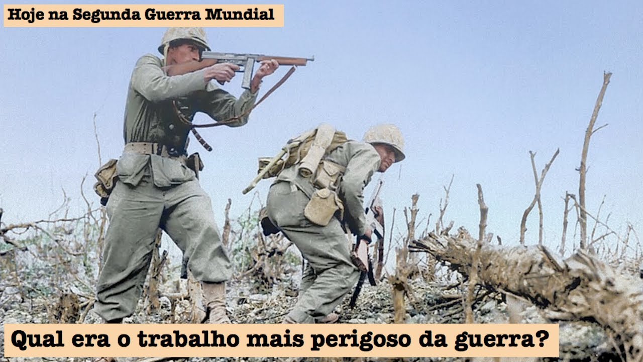 Qual era o trabalho mais perigoso da guerra?