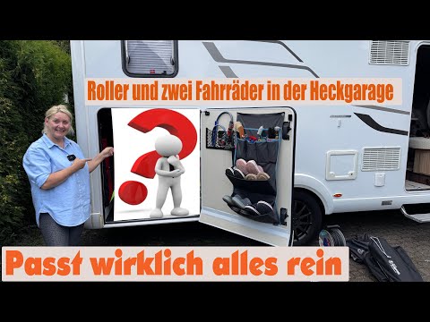 Vorstellung unseres Honda SH150  Roller , Versiegeln, und passt er auch in die Garage im Wohnmobil ?