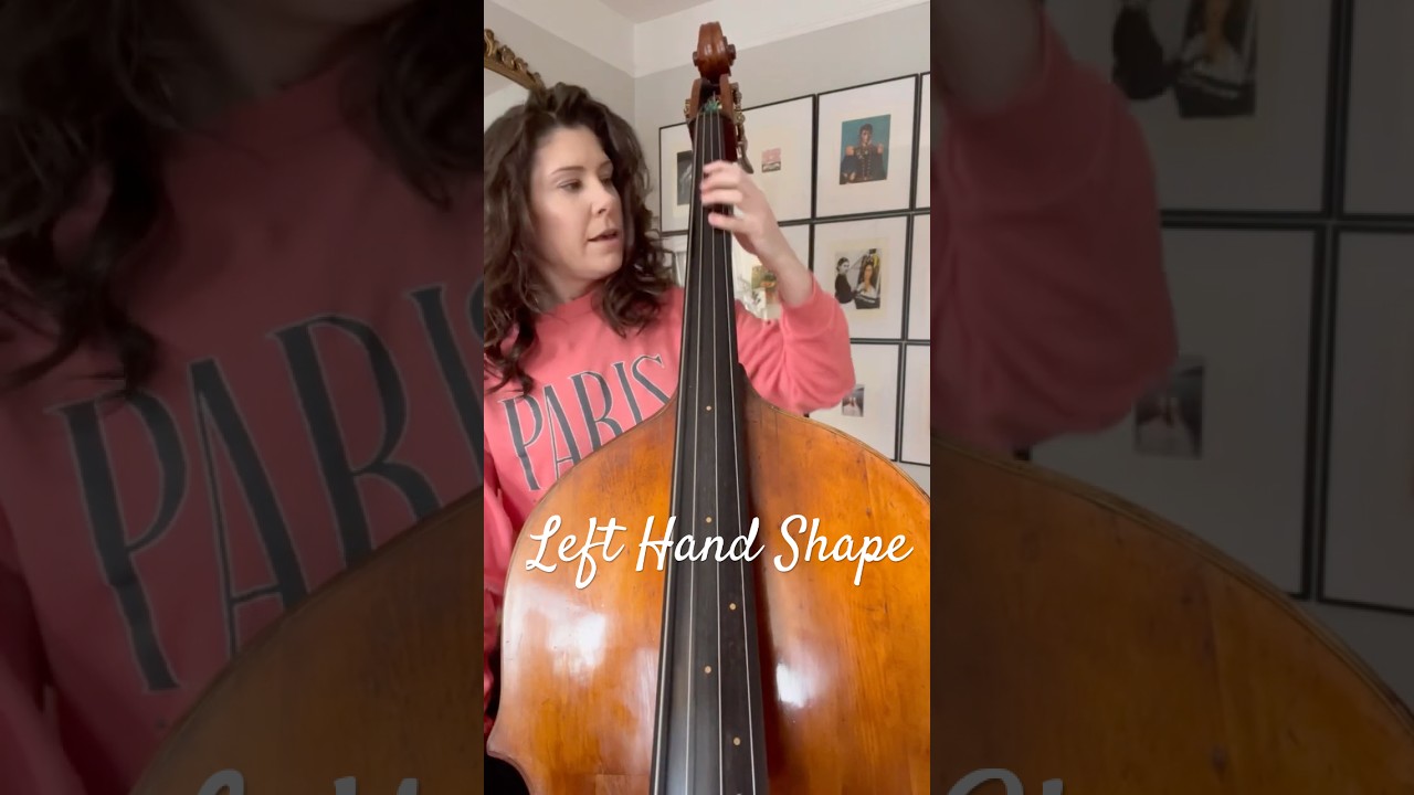 Essential Left Hand Shape for Double Bass