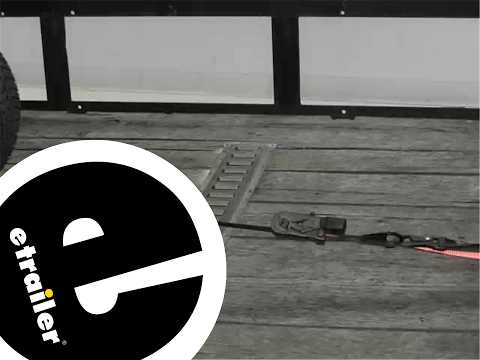 etrailer | Let’s Check Out the Erickson Big Hook Ratchet Tie-Down Straps w/ Swivel Hooks