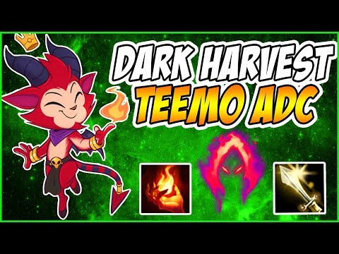 BEST TEEMO NA | DARK HARVEST ADC TEEMO!! | ADC TEEMO VS LUCIAN FULL GAMEPLAY! | LEAGUE OF LEGENDS
