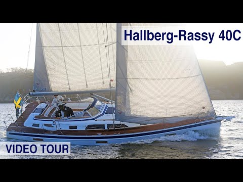 Hallberg-Rassy 40C [Video tour]