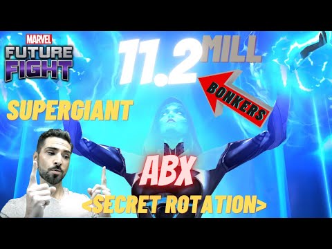 NEW STRATEGY... SUPERGIANT 11.2M ABX!!! BONKERS SCORE WITH NEW ROTATION!! MARVEL FUTURE FIGHT